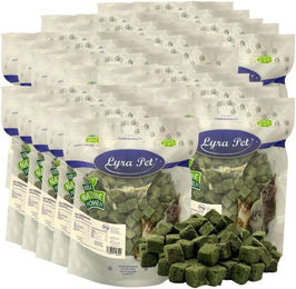 Produktbild von 5 kg (25 x 200 g) Lyra Pet® Katzengraswürfel gefriergetrocknet