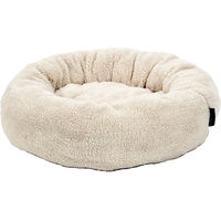 Produktbild von 51 Degrees North Katzenbett Schaf Donut Korb aus Plüsch in Beige Braun Grau