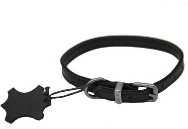 51 Degrees North Milano Halsband aus Leder in Braun 25 mm x 55 cm – Bild 1 von 2
