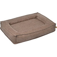 Produktbild von 51 Degrees North Orthopädisches Lux Deluxe Hundebett mit Memory Foam in Braun Größe L