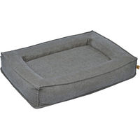 Produktbild von 51 Degrees North Orthopädisches Lux Deluxe Hundebett mit Memory Foam in Grau Größe M