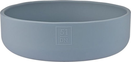 51 Degrees North Silli Bowl Classic Futternapf aus lebensmittelechtem Silikon Blau – Bild 1 von 1