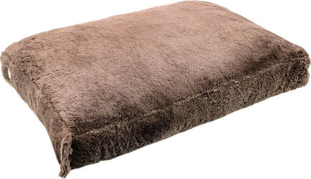 51 Degrees North Supersoft Hundekissen aus Plüsch Dunkelbraun Größe M – Bild 1 von 2