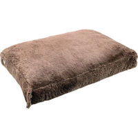 Produktbild von 51 Degrees North Supersoft Hundekissen aus Plüsch Dunkelbraun Größe M
