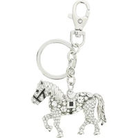 Produktbild von 5er-Set Equi-Kids Charly Schlüsselanhänger aus Glas in Silber