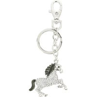Produktbild von 5er-Set Equi-Kids Fun Schlüsselanhänger aus Metall in Schwarz und Silber