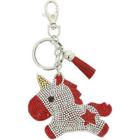 Produktbild von 5er-Set Equi-Kids Schlüsselanhänger Baby Licorne aus Metall in Rot und Bunt