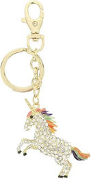Produktbild von 5er-Set Equi-Kids Schlüsselanhänger Licorne aus Metall in Bunt und Gold