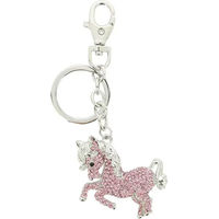 Produktbild von 5er-Set Equi-Kids Schlüsselanhänger Pony aus Glas in Rosa