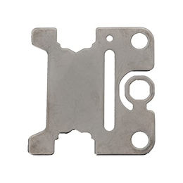 5er Set Gallagher Breitbandverbindungsplatten für TurboStar Eckisolator aus Metall in Silber – Bild 1 von 7