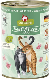 Produktbild von 6x400g GranataPet Katze - Delicatessen Dose Wild PUR