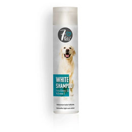 Produktbild von 7 ♥ Pets White Shampoo mit Provitamin B5 und Vitamin E für weißes Fell 250 ml - 250 ml