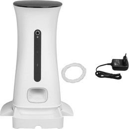 Produktbild von 7.5L Haustiere Smart WIFI Kamera Futterautomat Echtzeit-Interaktion Timing Quantitativ Automatischer Haustierfutterautomat