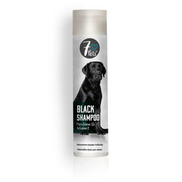 7Pets Black Shampoo für Hunde mit Provitamin B5 und Vitamin E 250 ml - 250 ml – Bild 1 von 2