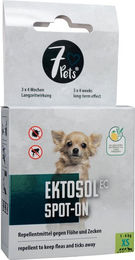 7Pets Ektosol EC Spot-On für Hunde gegen Flöhe und Zecken Mini - 3 x 0,7 ml – Bild 1 von 2