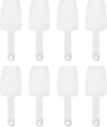 Produktbild von 8 Stück Mini PP Plastikschaufel Eiskratzer Schaufel für Lebensmittel Nuss Mehl Dessert Heimküchengebrauch