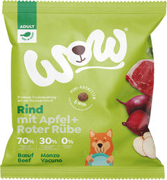 Produktbild von 80g Trockenfutter | Probe, Adult Rind mit Apfel und Roter Rübe, Minis