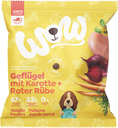 Produktbild von 80g Trockenfutter | Probe, Junior Geflügel mit Karotte und Roter Rübe, Minis