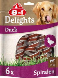 Produktbild von 8in1 Delights Duck Kau-Spiralen