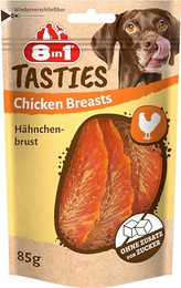 Produktbild von 8in1 Tasties Hühnerbrust Hundesnack - 6 x 85 g