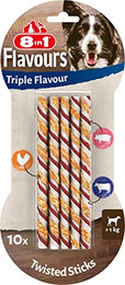 Produktbild von 8in1 Triple Flavour Twisted Sticks