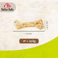 Produktbild von 8in1 Better Bello Chicken Bone L Kauknochen für Hunde mit Huhn und Rind 85g - 85 g