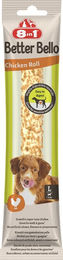 Produktbild von 8in1 Better Bello Chicken Roll Kausnack für große Hunde mit Huhn und Rind Größe L
