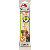 Produktbild von 8in1 Better Bello Chicken Roll L Kauartikel für große Hunde mit Huhn und Rind 80g - 84 g