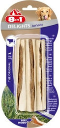 8in1 Delights Beef Kausticks für Hunde mit Rind Monoprotein Sensitive ohne Farb- und Aromastoffe – Bild 1 von 8