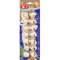 Produktbild von 8in1 Delights Kauknochen Rind XS für kleine Hunde Monoprotein glutenfrei 252 g - 6 x 84 g