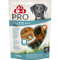 Produktbild von 8in1 Fillets Pro Dental Zahnpflege-Snack Huhn 200 g