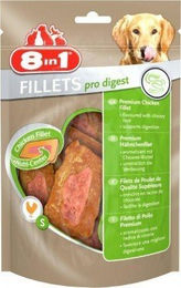 8in1 Fillets Pro Digest Funktionssnack Huhn für erwachsene Hunde 80g - 80 g – Bild 1 von 1