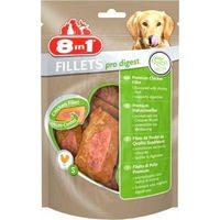 Produktbild von 8in1 Fillets Pro Digest Funktionssnack Huhn für erwachsene Hunde 80g - 80 g