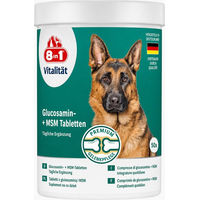 Produktbild von 8in1 Glucosamin Tabletten mit MSM Gelenk-Nahrungsergänzung für Adult Tiere