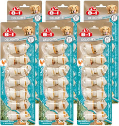 Produktbild von 8in1 Hundesnacks Delights Dental Kauknochen Mini XS Zahnpflege-Snack 6x7 Stück