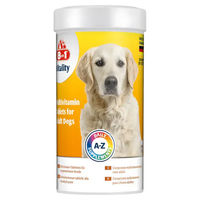 Produktbild von 8in1 Multivitamin Tabletten für erwachsene Hunde zur Unterstützung des Immunsystems 70 Stück