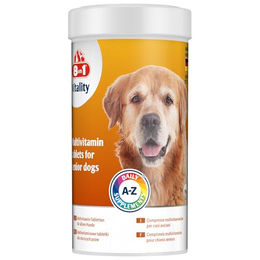 8in1 Multivitamin Tabletten für Senior Hunde zur Nahrungsergänzung 70 Stück – Bild 1 von 4