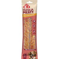 Produktbild von 8in1 Super Meaty Chicken Twisters Kausnack für Hunde Adult mit hohem Fleischanteil und Zahnpflege 150g