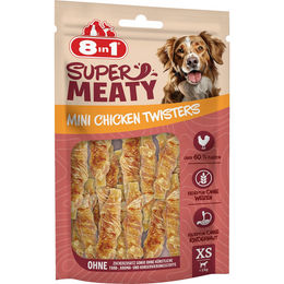 8in1 Super Meaty Mini Chicken Twisters XS Hundesnacks – Bild 1 von 1