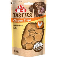 Produktbild von 8in1 Tasties Chicken Chips Hähnchen-Leckerlis glutenfrei 85 g - 6 x 85 g