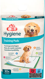 8in1 Trainingsunterlagen für Hunde 30 Stück mit Grasduft und 5-lagigem Schutz – Bild 1 von 4