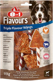 Produktbild von 8in1 Triple Flavour Wings Kausnack mit hohem Fleischanteil 6 Stück