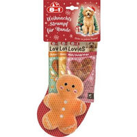 Produktbild von 8in1 Weihnachts-Strumpf Hundesnacks 90 g