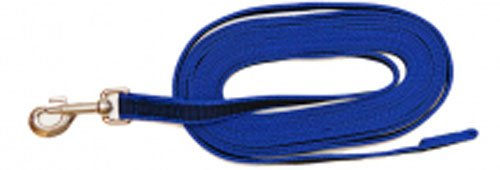 A. Hoffmann GmbH Anti-Slip Hundeschleppleine aus Gummifaden und Polypropylengarn Blau 3m – Bild 1 von 1