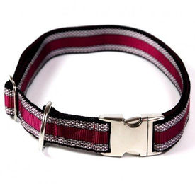 A. Hoffmann GmbH Hundehalsband Alu-Max Soft Nylon Lila Wasserabweisend 55-90cm – Bild 1 von 1