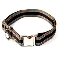 Produktbild von A. Hoffmann GmbH Hundehalsband aus wasserabweisendem Nylon in Braun Bunt
