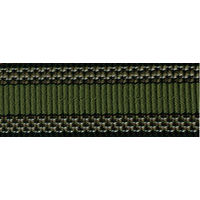 Produktbild von A. Hoffmann GmbH Kombileine aus Nylon für Hunde in Khaki mit Muster, wasserabweisend, stufenlos verstellbar 100-200cm, 20mm