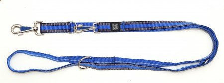 Produktbild von A. Hoffmann GmbH Schleppleine aus Nylon Blau mit Muster wasserabweisend