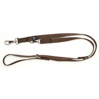Produktbild von A. Hoffmann GmbH Soft Nylon Führleine Braun 3-fach verstellbar 100-210cm aus Polyamid