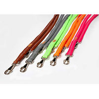 Produktbild von A. Hoffmann GmbH Super Soft Nylon-Führleine für Hunde Neonorange reflektierend 100-210 cm